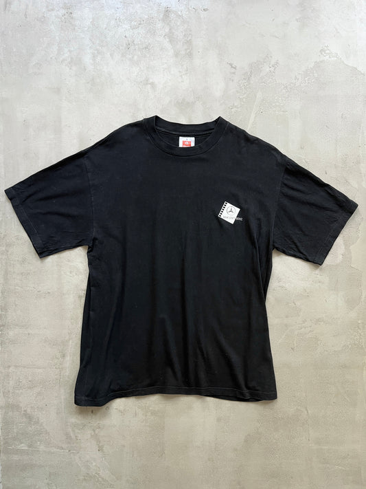 BLACK MERCEDES BENZ TEE - 1990S - L