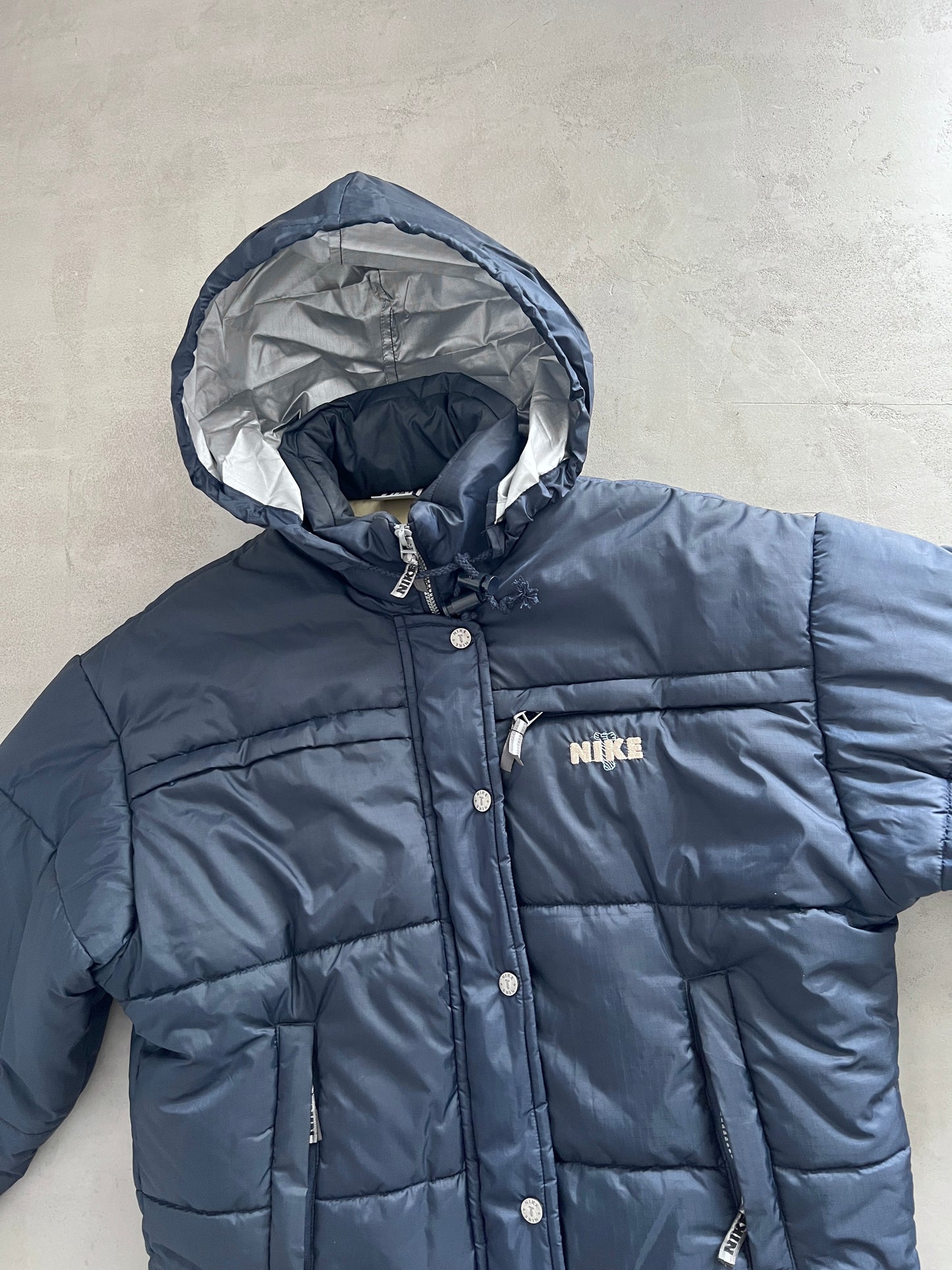 NAVY NIKE PUFFER - 2000S - M/S