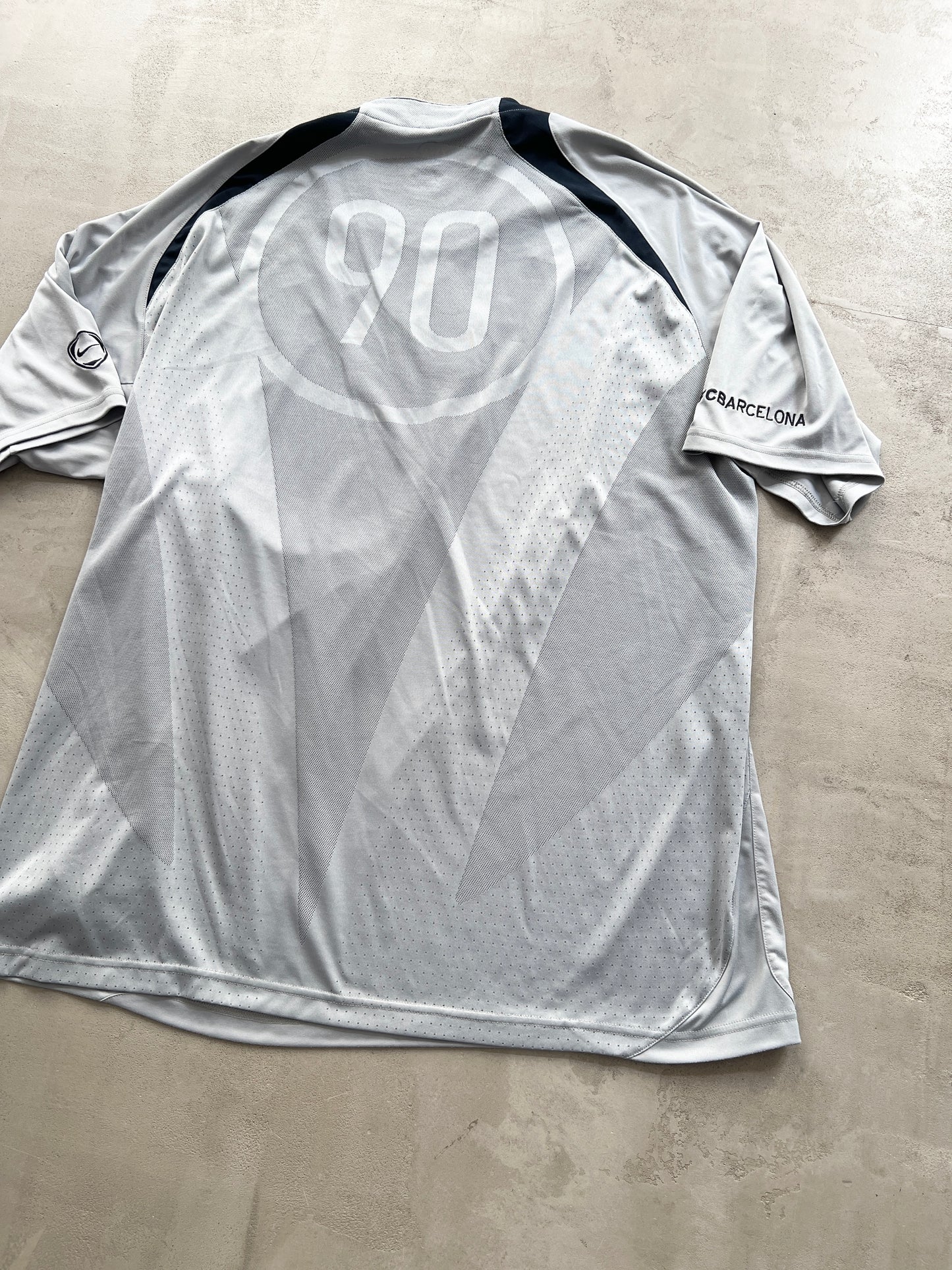 GREY BARCELONA JERSEY - 2000S - XXL